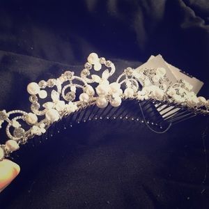 Bridal Veil and Hair Comb